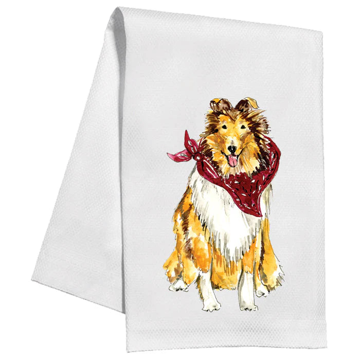Collie Kitchen Towel