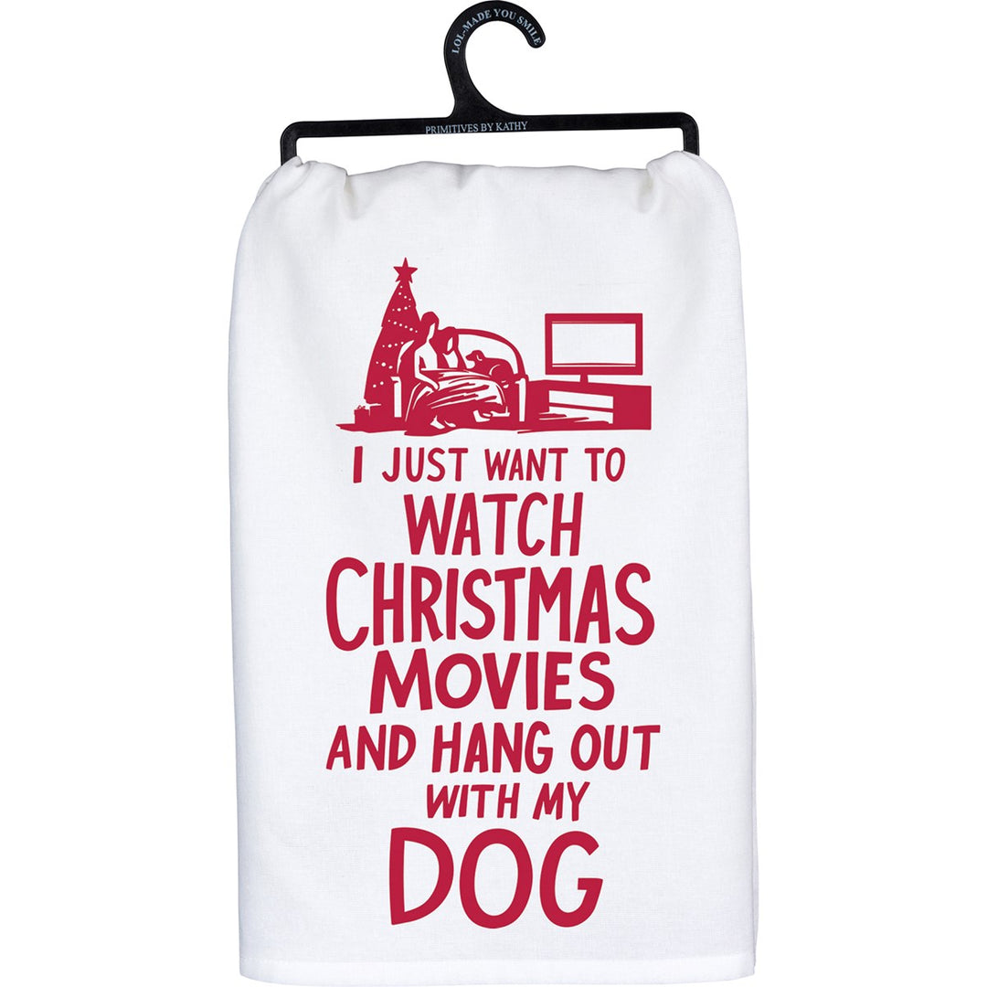 Kitchen Towel- With My Dog