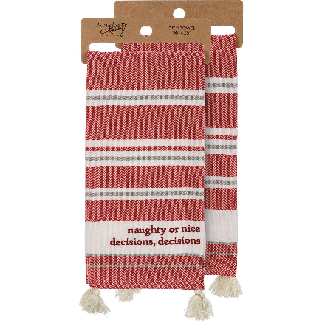 Kitchen Towel- Naughty Or