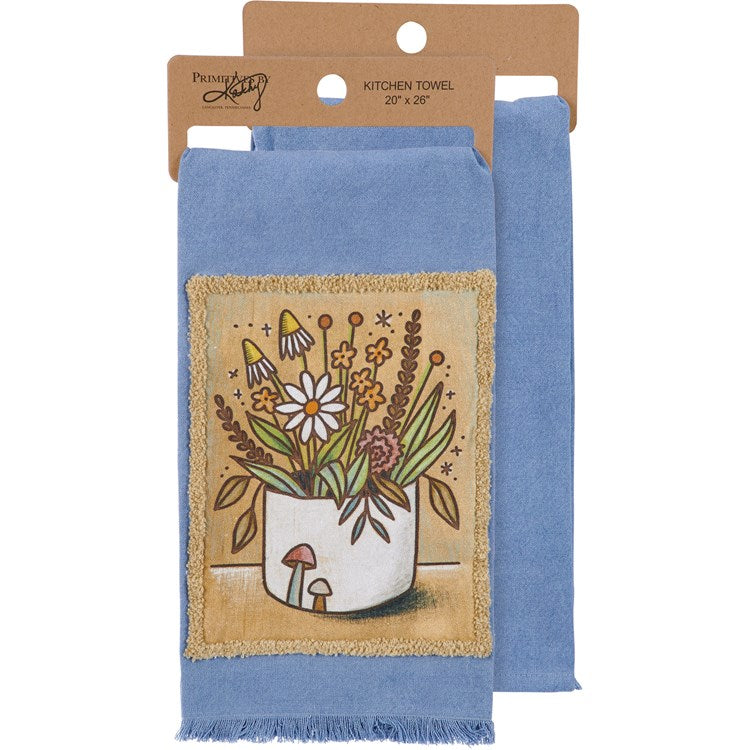 Kitchen Towel- Floral Vase