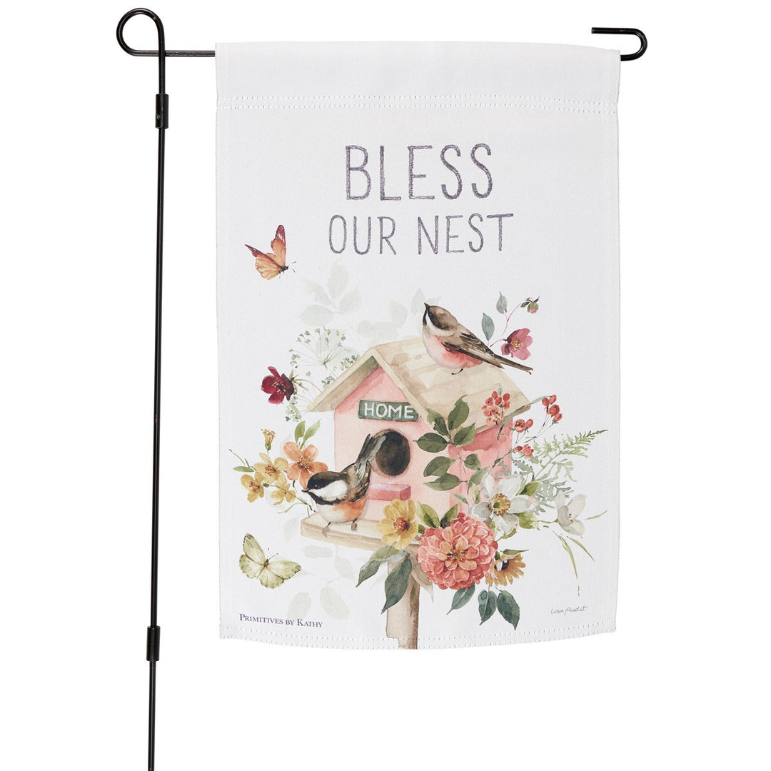 Garden Flag - Bless our nest