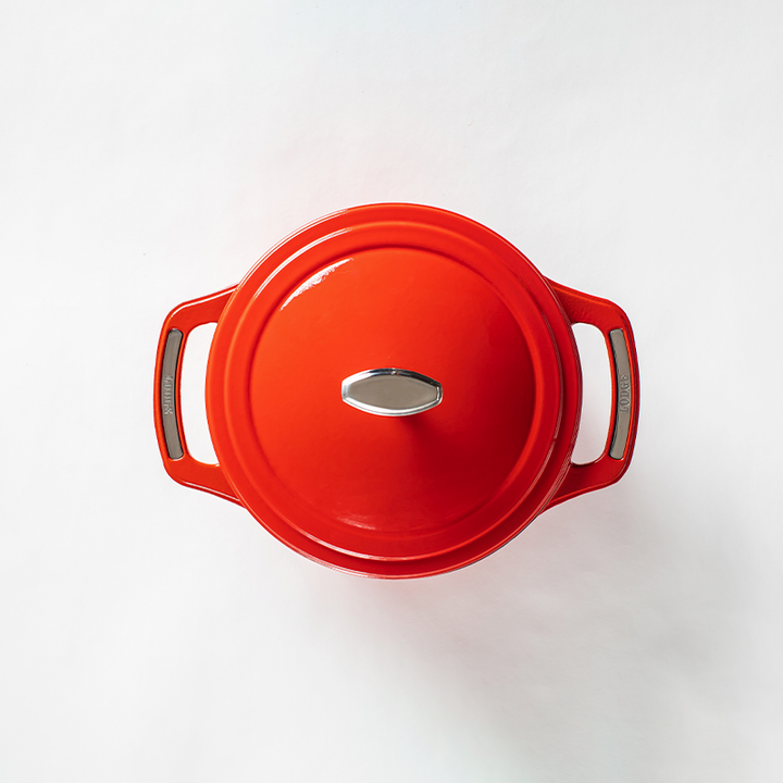 3 Qt. Enameled Cast Iron Dutch Oven - Cherry On Top
