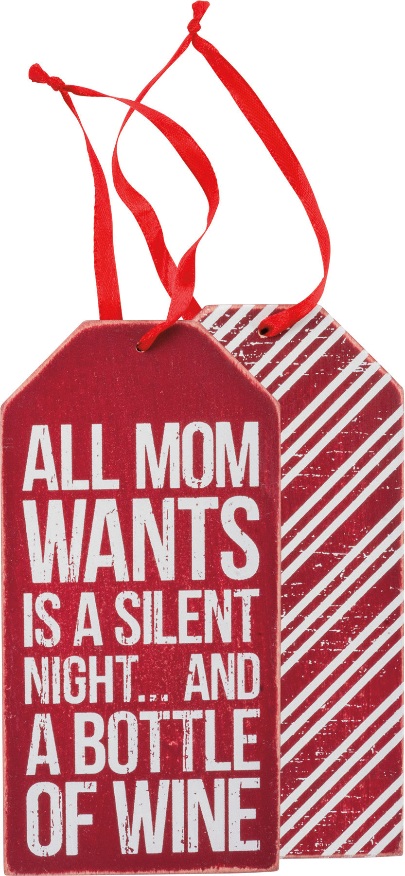 Bottle Tag -Silent Night