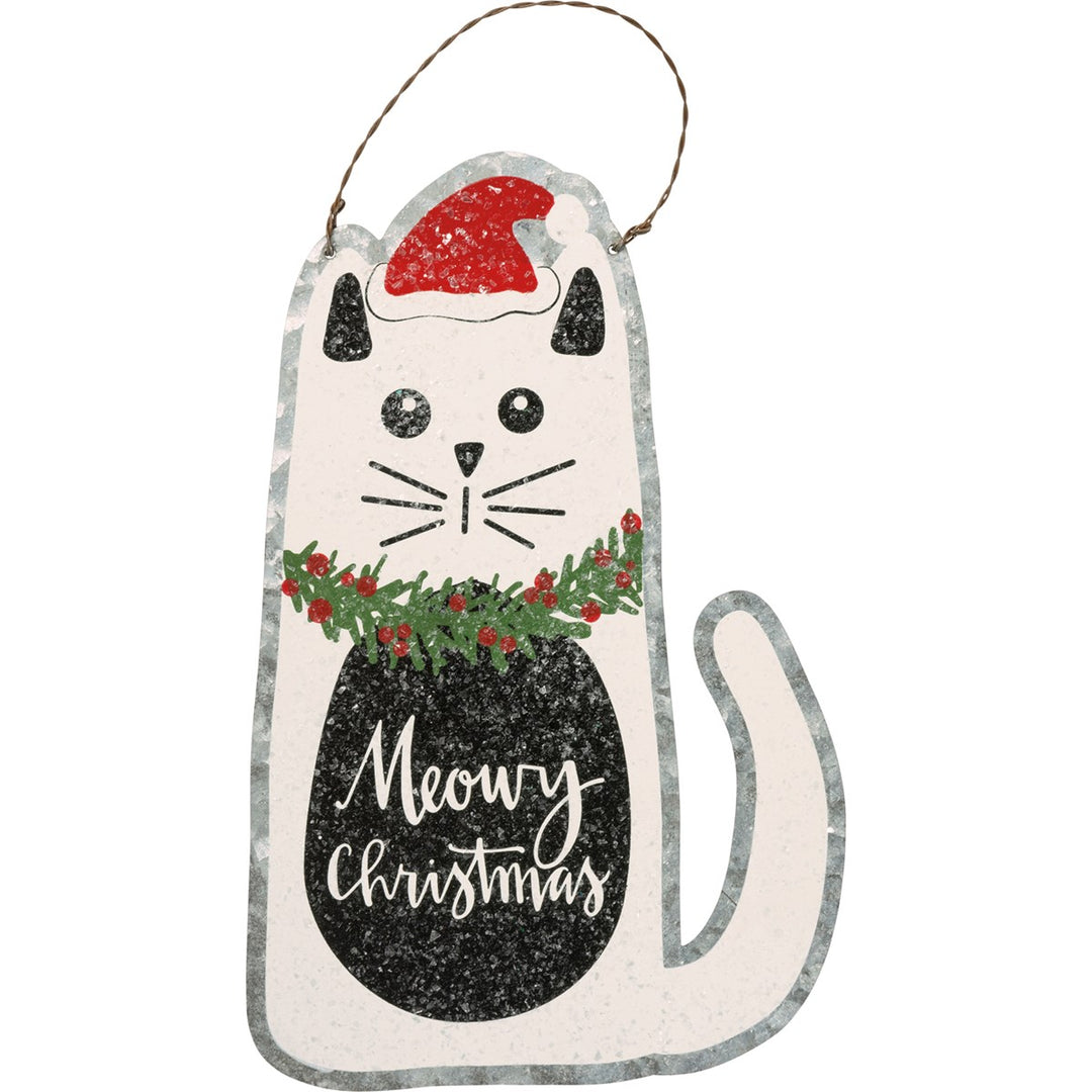 Christmas Ornament - Meowy Christmas