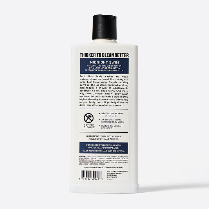 Duke Cannon Body Wash - Midnight Swim