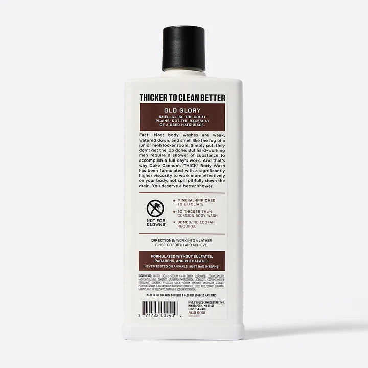 Duke Cannon Body Wash - Old Glory