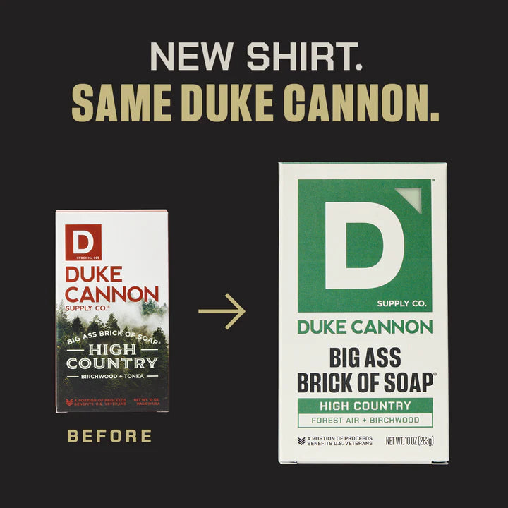 Duke Cannon Big Ass Brick of Soap - High County