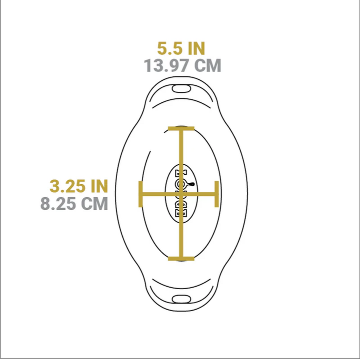 Heat-Treated 16 Ounce Cast Iron Oval Server
