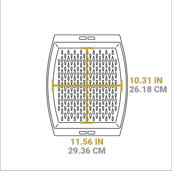 15 x 12 Inch Seasoned Cast Iron Grill Topper