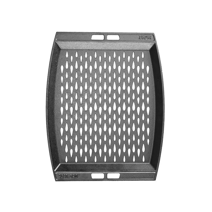 15 x 12 Inch Seasoned Cast Iron Grill Topper