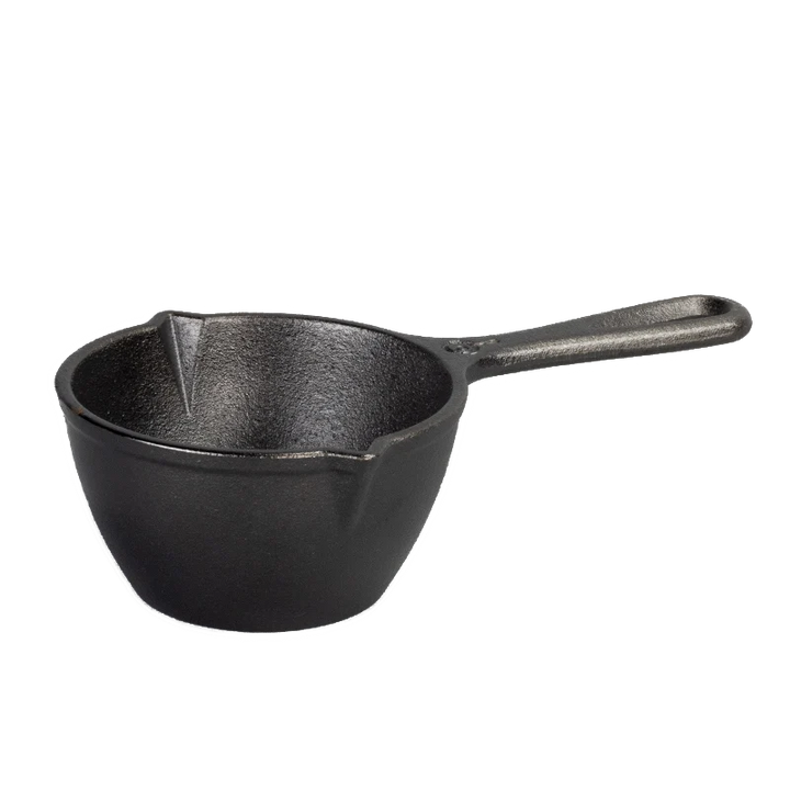 Seasoned Cast Iron Melting Pot