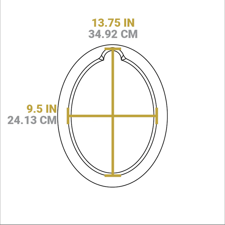 13.25 Inch Oval Serving Griddles and Wood Underliner
