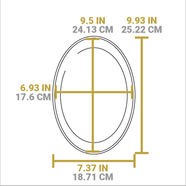 10 Inch Oval Serving Griddles and Wood Underliner