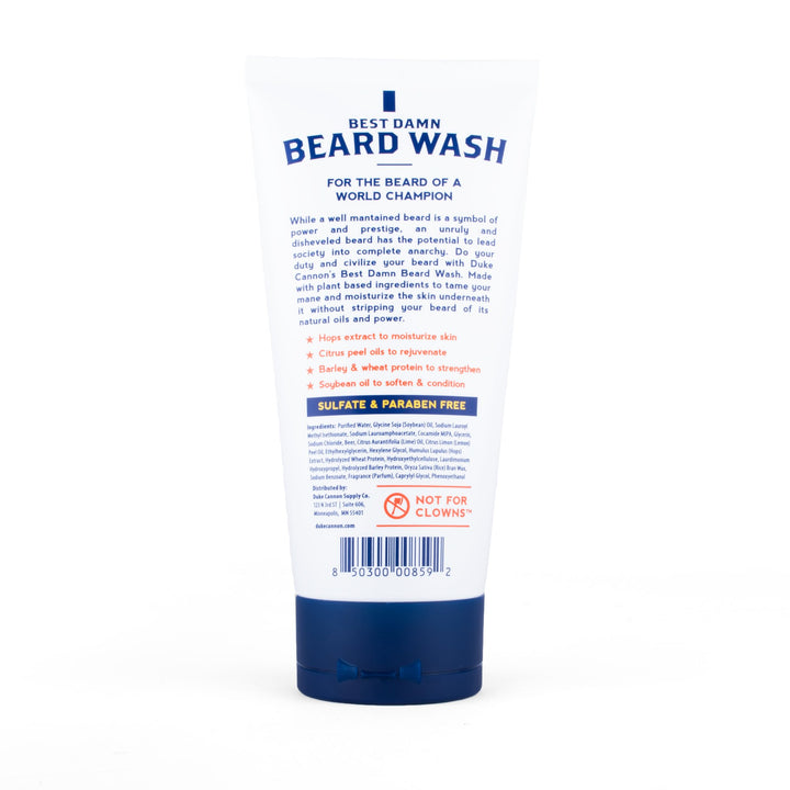 Duke Cannon's Best Damn Beard Wash