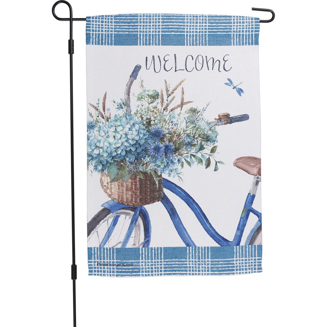 Garden Flag - Welcome Bike