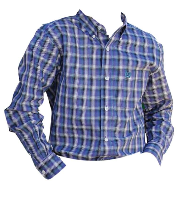 Cinch Boy's Long Sleeve Shirt - Multi