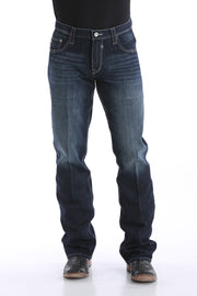 Cinch Men's Jeans - Carter Label 2.4 Rinse Performance Denim - Dark Stonewash