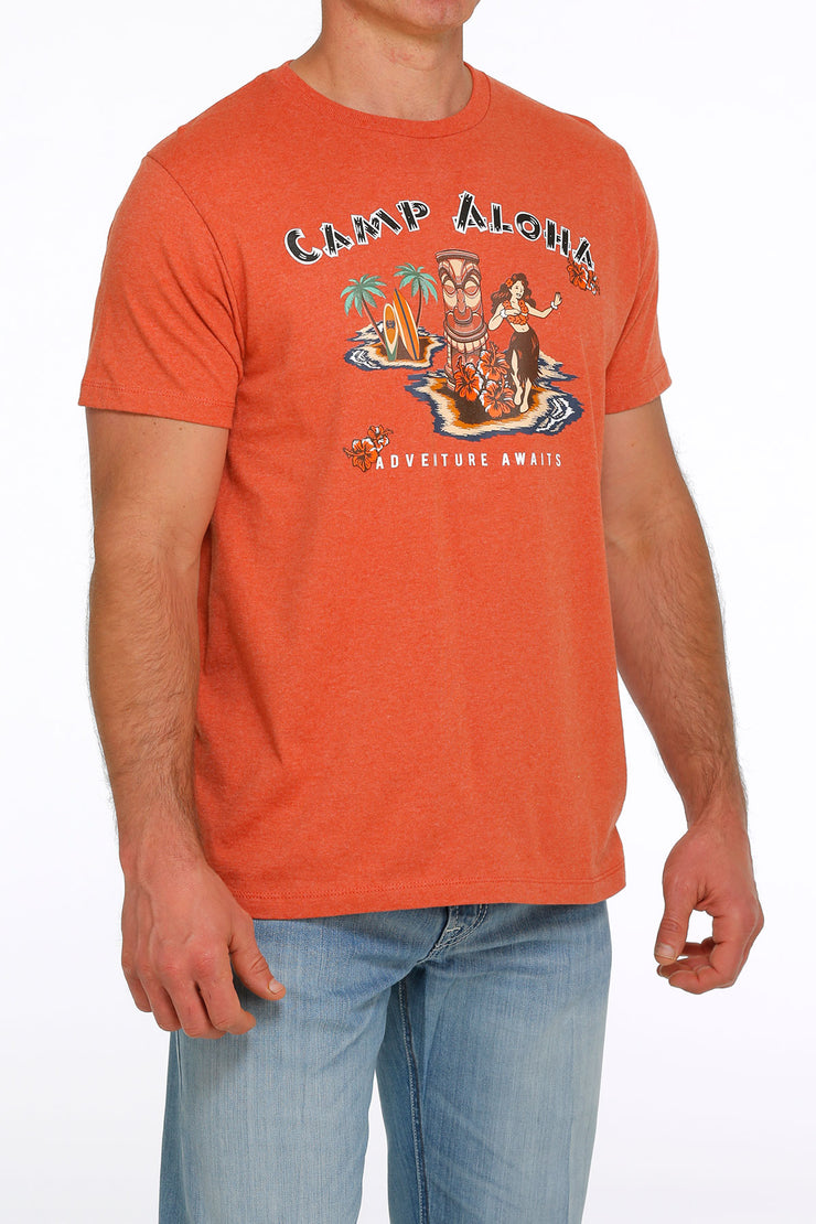 Cinch - Men's Short Sleeve T-Shirt - Orange