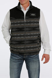 Cinch Men's Concealed Carry Wooly Vest - Black