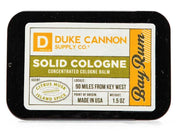 Duke Cannon Solid Cologne - Bay Rum
