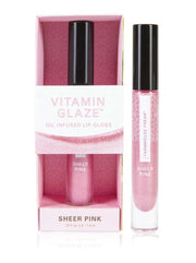 Vitamin Glaze Oil Infused Lip Gloss - Sheer Pink