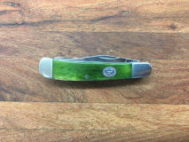 Knife - Green Bone Handle- 3" - Moore Maker