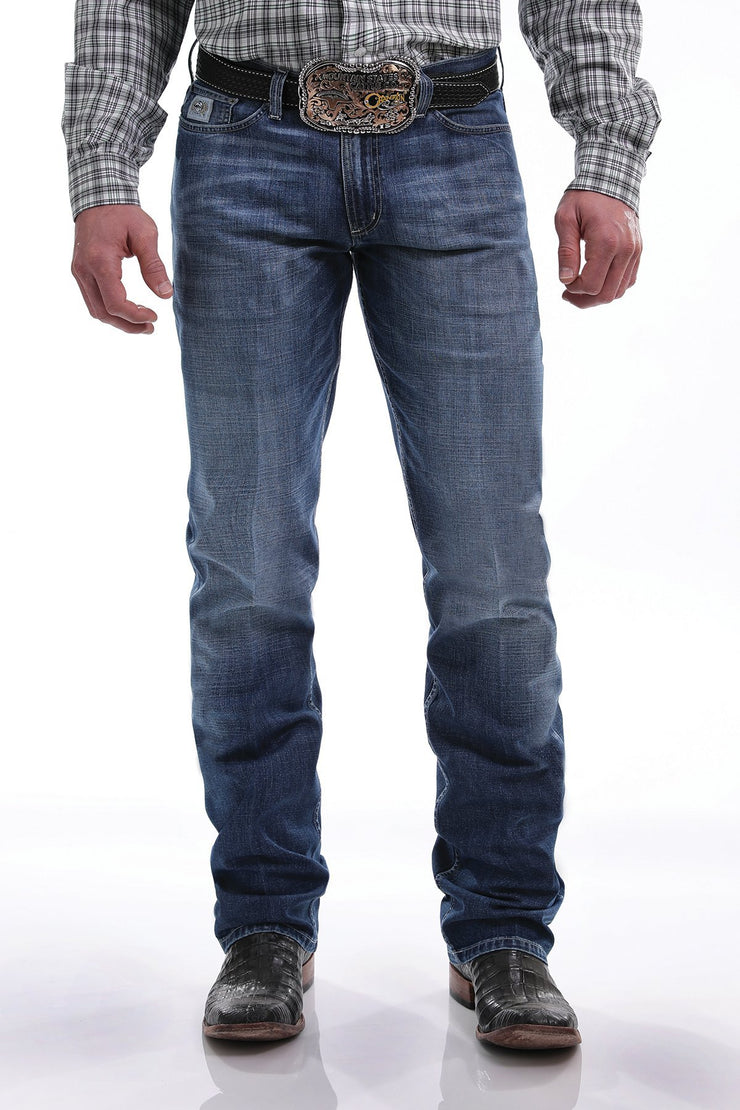 Cinch Men's Jeans - Silver Label ArenaFlex - Medium Stonewash