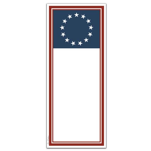 Magnetic Note Pad Flag