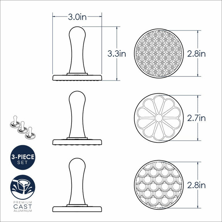 All Season Cast Cookie Stamps