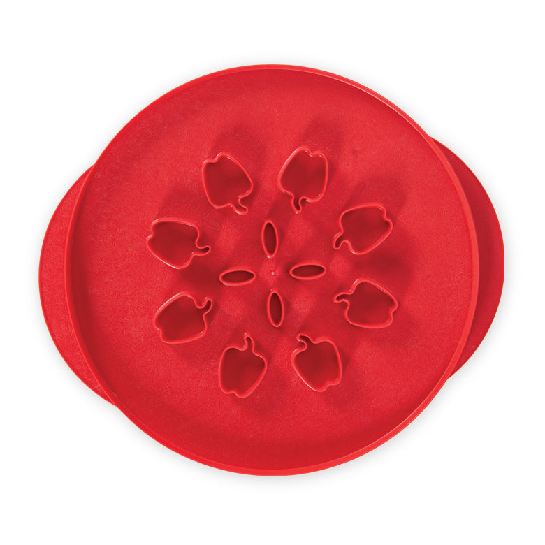 12 Inch Leaves & Apples Reversible Pie Top Cutter