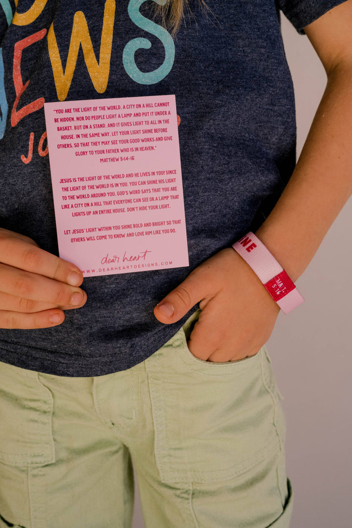 Let Your Light Shine Kids Bracelet