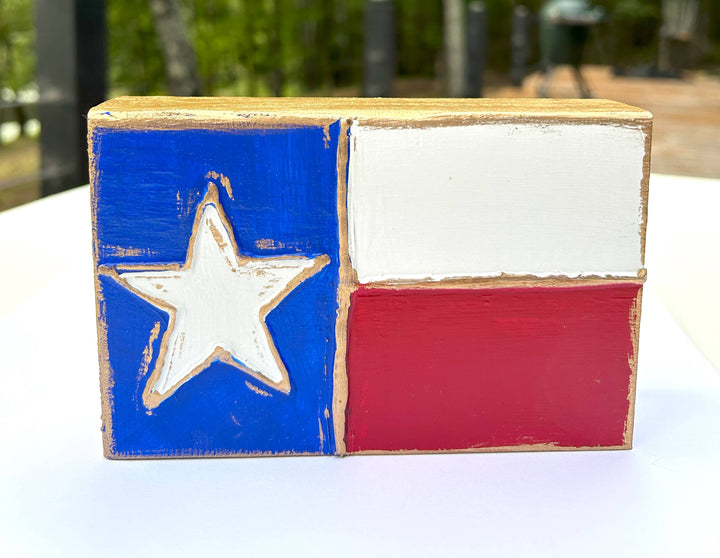 Lone Star Flag Block