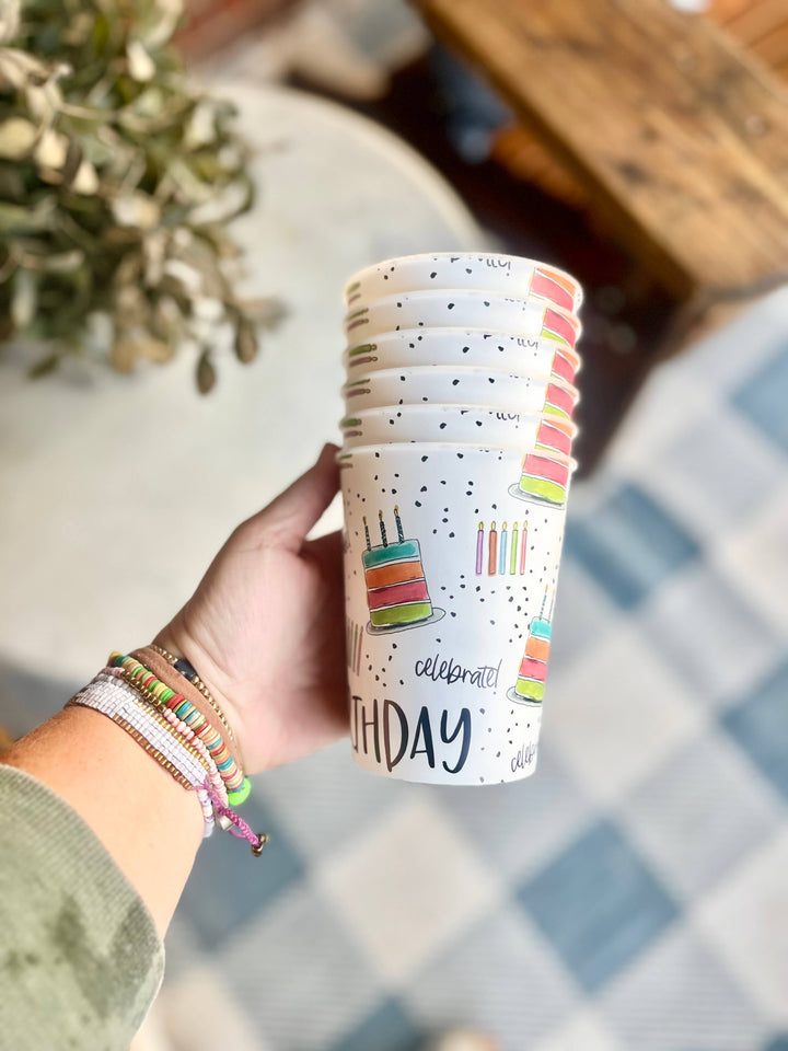 Birthday Reusable Party Cups