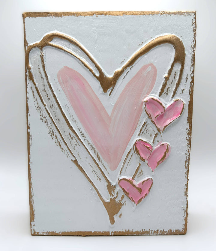 With Faith Hope and Love Wood Block