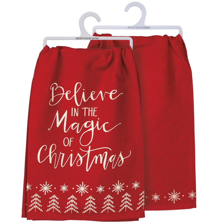 Kitchen Towel- Believe In The Magic Of Christmas