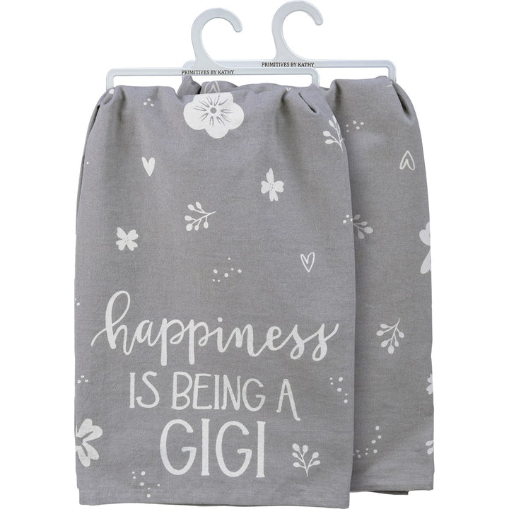 Kitchen Towel - Happiness Is Being A GiGi