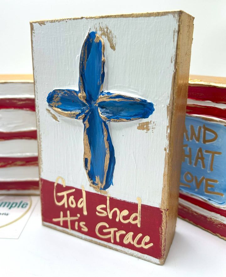 Patriotic Cross Block