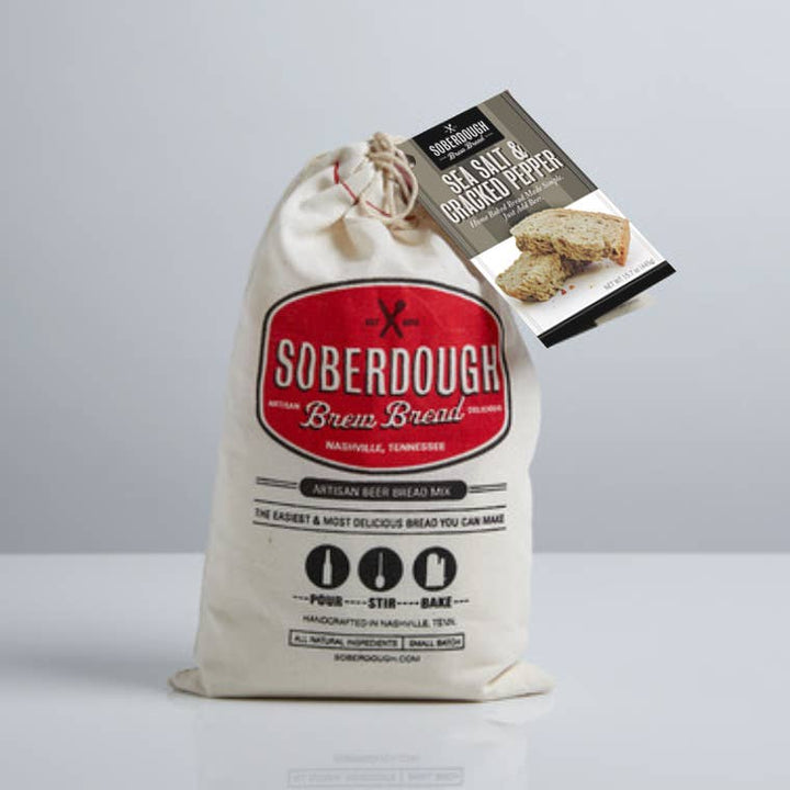 Sea Salt and Cracked Pepper Beer Bread