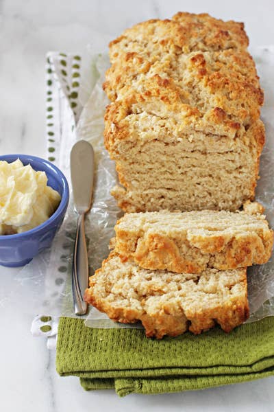 Sea Salt and Cracked Pepper Beer Bread