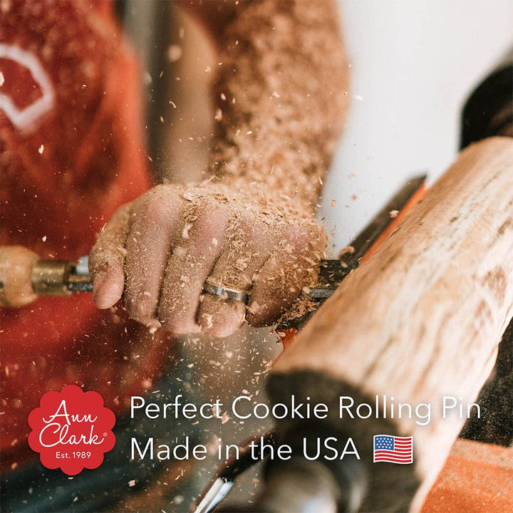 Perfect Cookie Rolling Pin 3/8" Fixed Depth