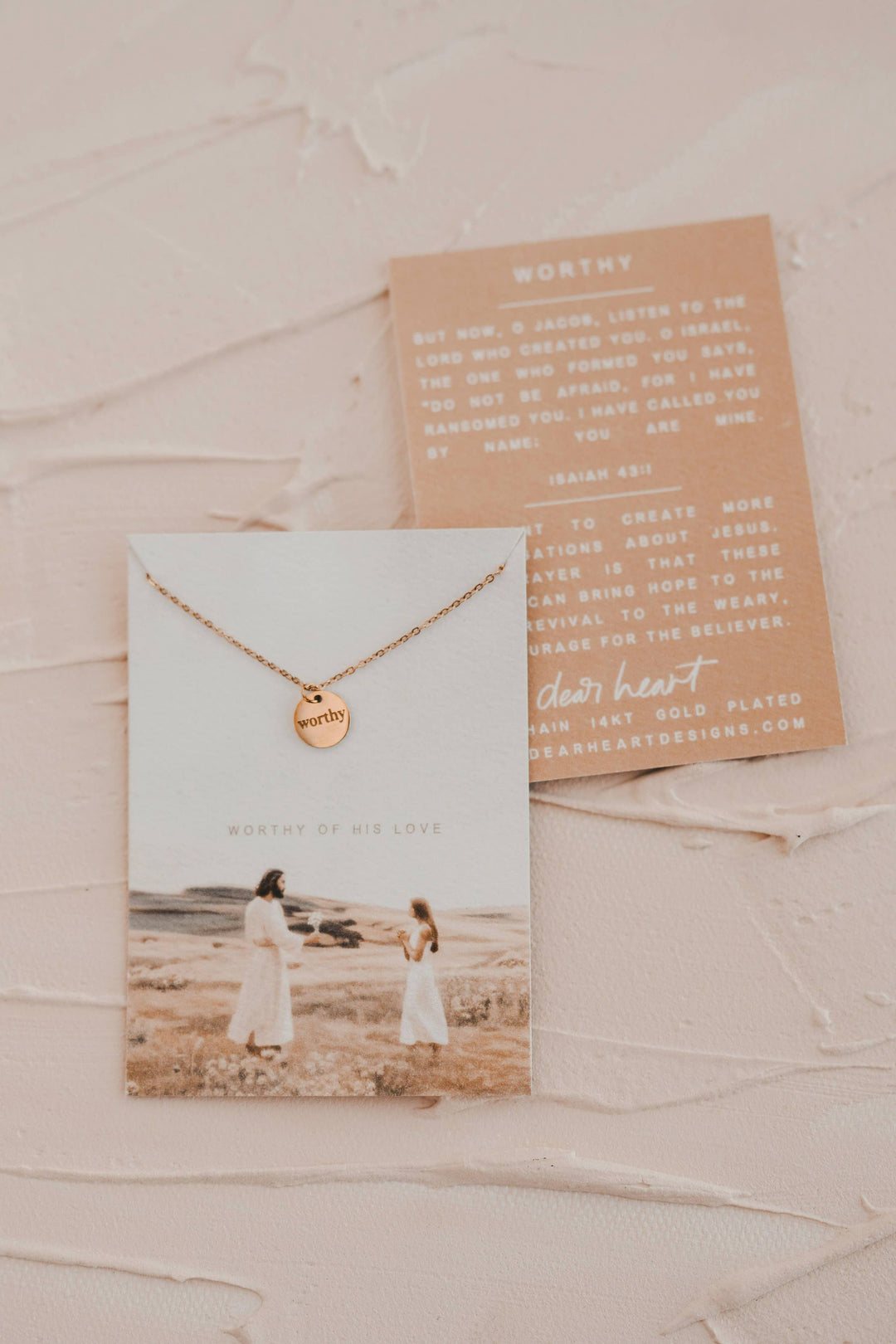 Worthy Disc Necklace | Christian Jewelry