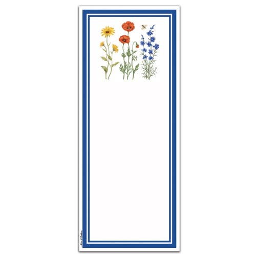 Magnetic Note Pad Floral Trio