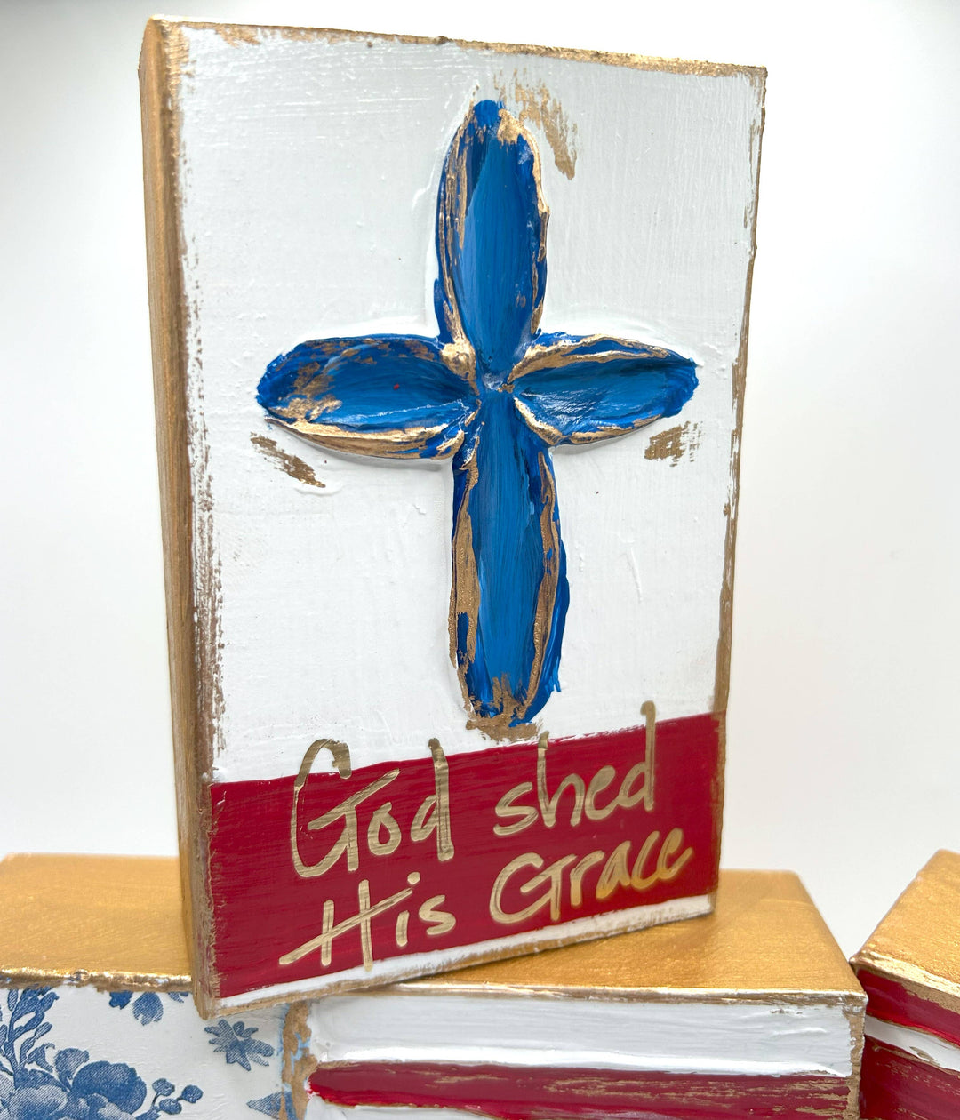 Patriotic Cross Block