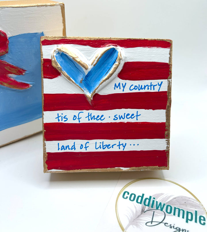 Patriotic Song Blocks