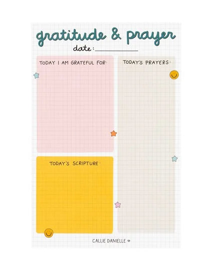 Guided Prayer Notepad
