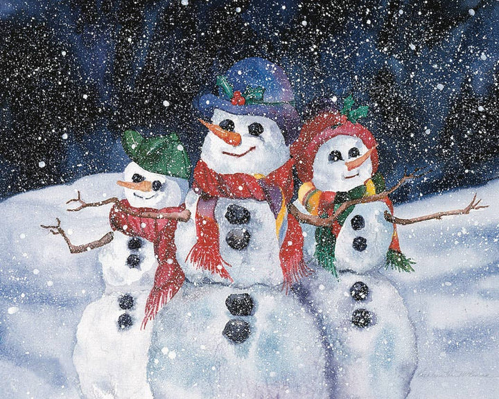 Snowmen by Kathleen Parr Mckenna