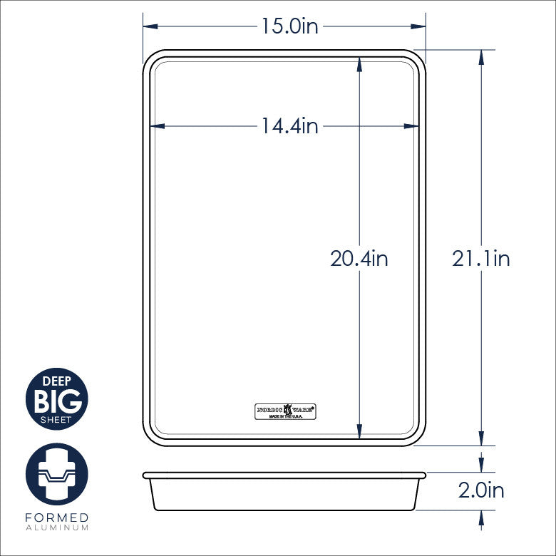 Naturals® Big Batch Pan with Lid