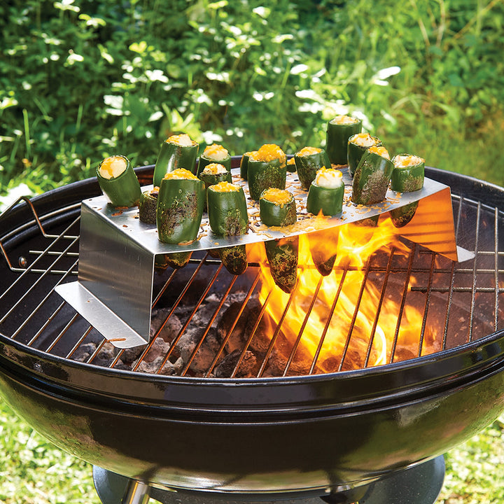 Chicken Leg & Jalapeño Grilling & Roasting Rack