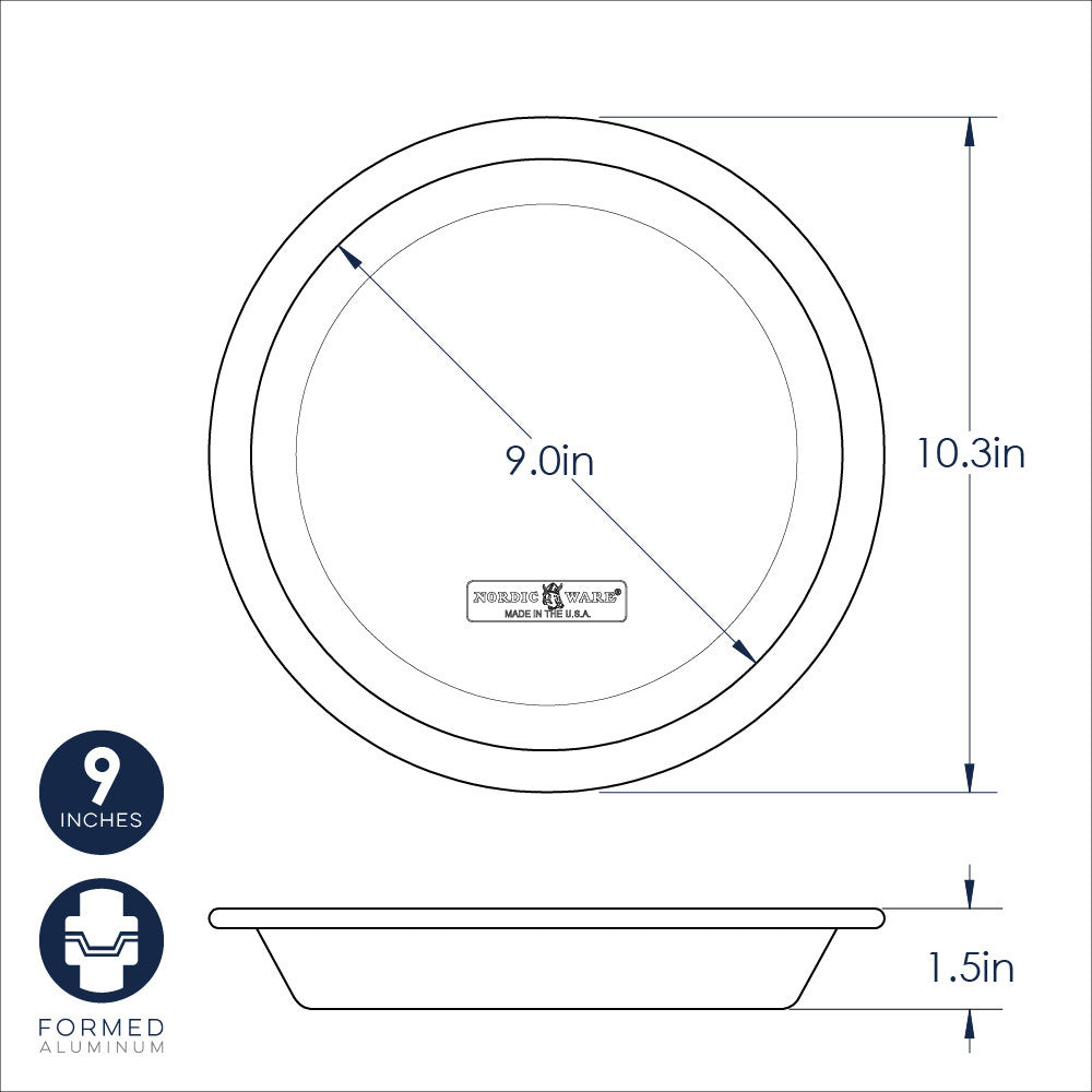 Naturals® 9 Inch Pie Pan