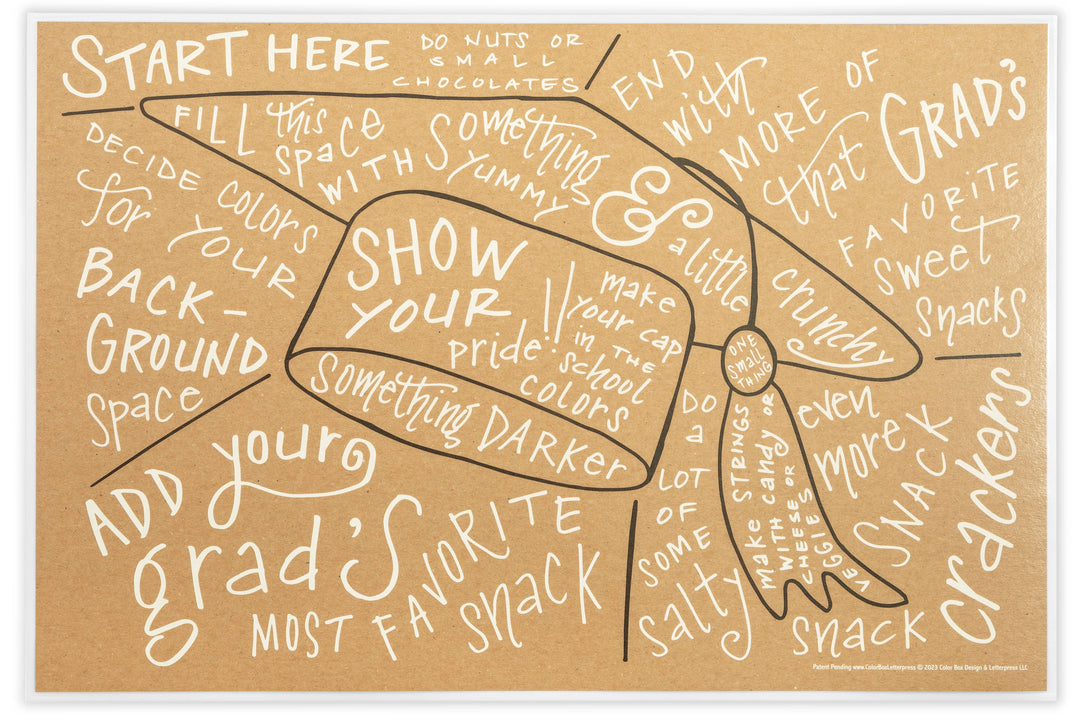 Charcuterie Cheat Sheet | Graduation Cap